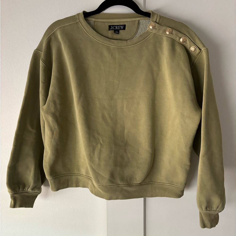 J.Crew green sweater